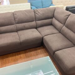 【お値下げ致しました！！】カウチソファ NITORI ニトリ ブラウンカラー No.2177● ※現金、クレジット、スマホ決済対応※