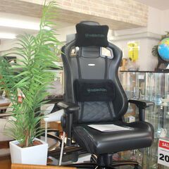 ★特別価格  美品！大幅値下げ★noblechairs EPIC (NBL-PU-GRN-003) オフィスチェア★大田区、品川区 配送・設置無料★店頭取引歓迎