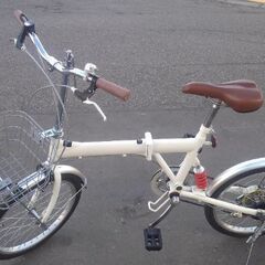 20インチ ?  折りたたみ 自転車 7980円 ?6段切替 安心の新規防犯登録料込み 553