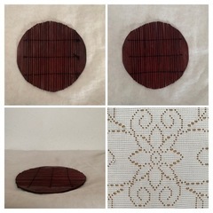 キッチン用品 ミニすのこ 敷物 2種3点の画像