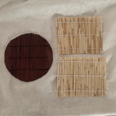 キッチン用品 ミニすのこ 敷物 2種3点