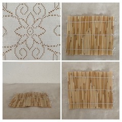 キッチン用品 ミニすのこ 敷物 2種3点の画像
