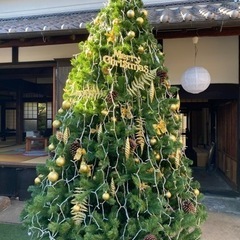 お値引きしました！！4.2mクリスマスツリー　電飾オーナメント付き！の画像
