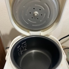 炊飯器3合炊き　Panasonicの画像