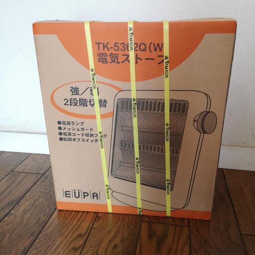 新品　電気ストーブ　EUPA TK-5362Q(W)