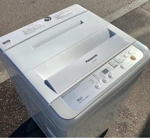 お引取り限定セール 17年製 Panasonic パナソニック 5kg 全自動洗濯機 NA-F50B10