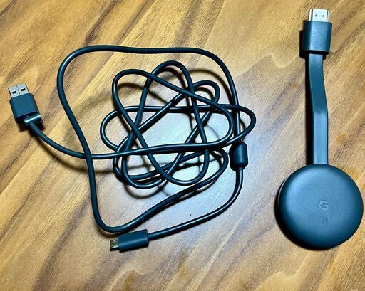 最新第3世代◎Google Chromecast グーグル クロームキャスト GA00439-JP チャコール