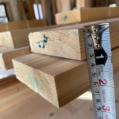 ②ホワイトウッド3cm×10.5cm×3m98cm 1束(5本) の画像