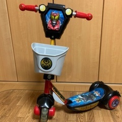 週末値下げ　レア　平成　仮面ライダーキバ　キックボード　キックス...