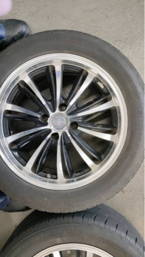 エクスプローラー16インチホイール　溝ありブリヂストン ネクストリー付き