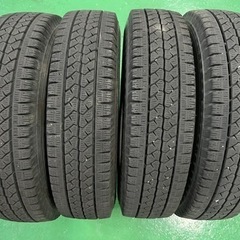 145R12 6PR ブリザックVL1 2019年製造 4本セット