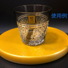 カガミクリスタル 特選切子 焼酎浪漫　木箱付き 贈答の画像