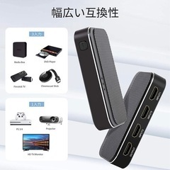 HDMI切替器　3入力1出力　新品未使用品の画像