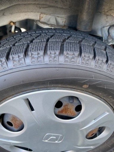 ブリザックVRX 155/65R13&純正ホイール＆カバー4本
