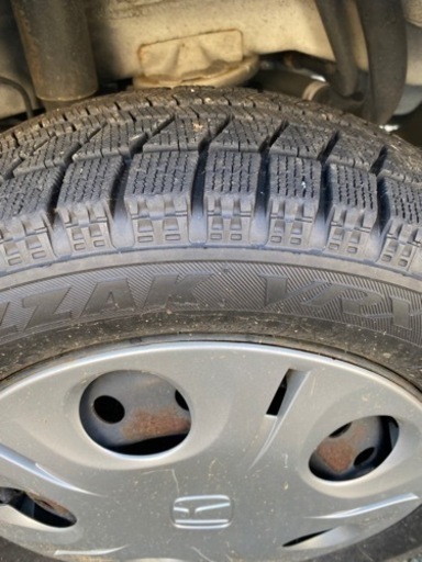 ブリザックVRX 155/65R13&純正ホイール＆カバー4本
