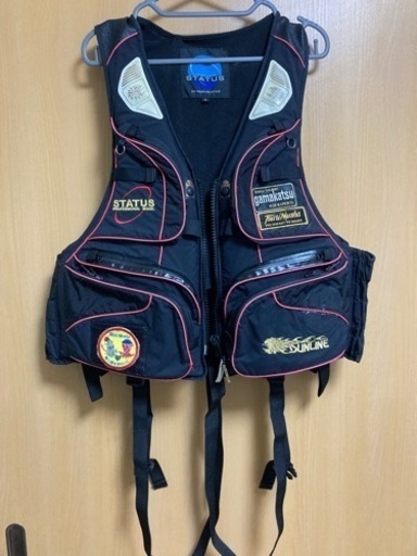 サンライン中古ライフジャケットバッカン等