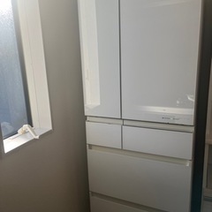 冷蔵庫 観音開き 新古品