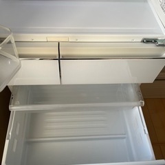 冷蔵庫 観音開き 新古品の画像