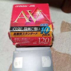 ★VHSビデオテープ　120分2本　未使用品★