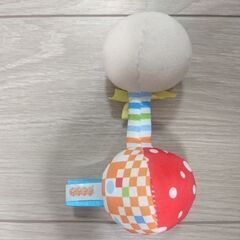 新生児 アンパンマン みんな大好き！ 布製ラトル③ ガラガラ 男女兼用 洗濯済 出産①の画像