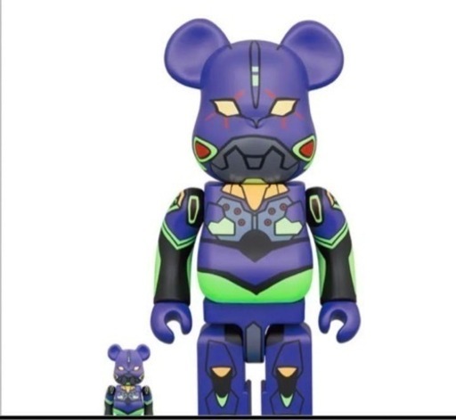 BE@RBRICK エヴァンゲリオン 初号機(新塗装版) 100％ & 400％