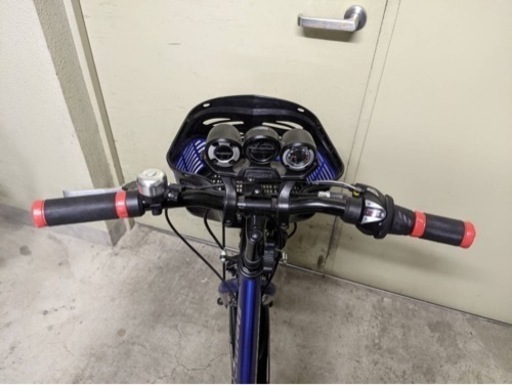 【交渉中】美品！引取のみ！ブリヂストン 26型 ジュニア向け自転車 ジュニアマウンテン 6段変速 EXJ66（ブルー）エクスプレスジュ