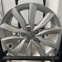 中古　アウディA3 純正ホイール　4本　とラックも