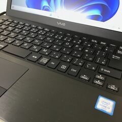 🍀【超美品】ノートパソコン Win11 最新office2021付属 SONY 管理No2『基本送料無料』の画像