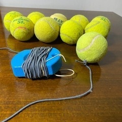 テニスボール&テニストレーナーの画像