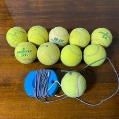 テニスボール&テニストレーナーの画像