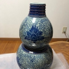 中国陶器　大清乾隆年製　花器