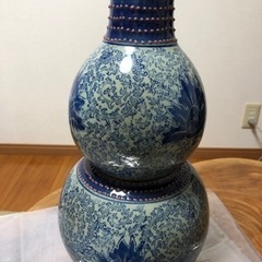 中国陶器　大清乾隆年製　花器