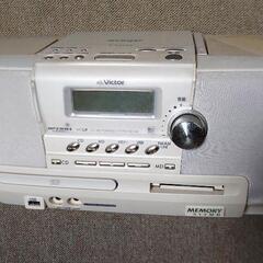 Victor ビクター ポータブルシステム コンポ RD-M2-Wの画像