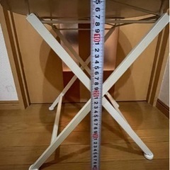 バラ柄タイル　ガーデニングテーブル　サイドテーブル の画像