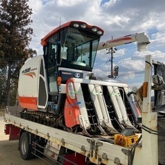 陸送！秋田発着大歓迎！建機、農機、アメ車、不用機械引取