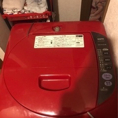 取引中　訳あり　洗濯機　差し上げますの画像