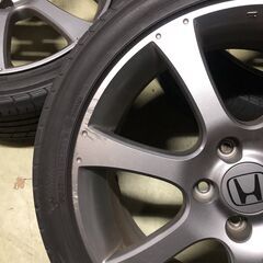 ホンダオデッセイ純正アルミホイール7J×18＆ナツタイヤ225/45R18