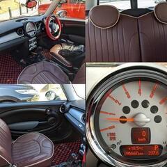 MINI　BMWミニクーパー　クラブマン　個人出品　車検令和5年12月　整備済　程度良好 ワインレッド美車　CABANAシートカバー付の画像