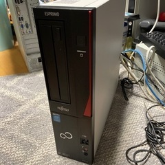 SSD換装済★core i5スリムタワーPC【FUJITSU】Windows10 homeの画像