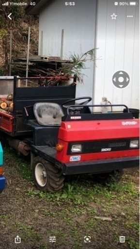 運搬車、作業車、クローラーダンプ（不動車）