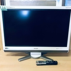③326番 シャープ✨テレビ✨LC-32D30‼️