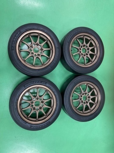 RAYS CE28 ブロンズ　15インチ　PCD114.3 +35 7J  アルミホイール