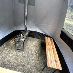 テントサウナMORZH サウナ用品一式まとめて[新品未開封]の画像