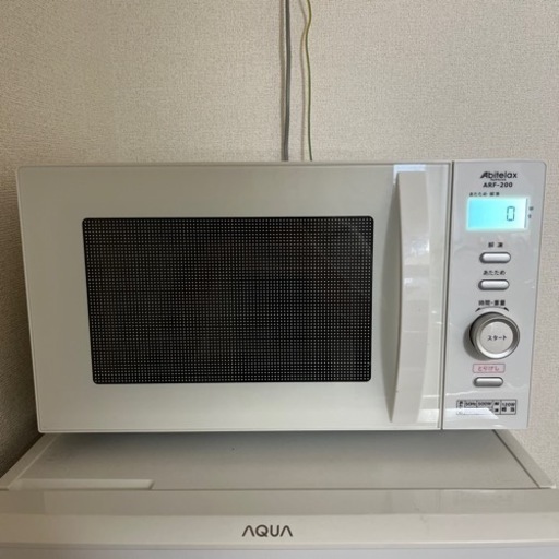 回らないフラット電子レンジ　値下げしました！