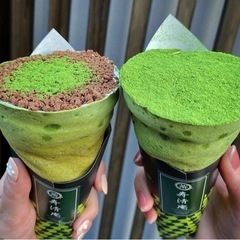🏮浅草🏮抹茶クレープ🍃　アルバイト募集　正社員登用もあり　浅草抹茶クレープ　寿清庵の画像