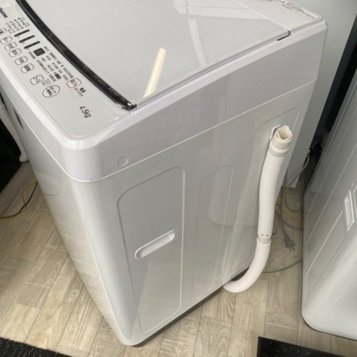 ハイセンス　洗濯機　４.5kg 2017年　HW-G45E4KW 中古　人気デザイン 大阪限定○配送無料○2017年製○ハイセンス○HW-G45E4KW○洗濯機