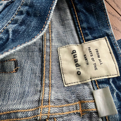 【最終値下げ】quadro デニム　スリム　サイズ2の画像