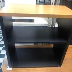 【リサイクルサービス八光　田上店】ベージュ＆ブラック　ブックワゴン