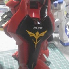 BANDAI HGUC 1/144 サザビー 部分塗装 成形色仕上げ 完成品の画像