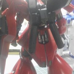 BANDAI HGUC 1/144 サザビー 部分塗装 成形色仕上げ 完成品の画像